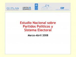 Estudio Nacional sobre Partidos Políticos y Sistema Electoral