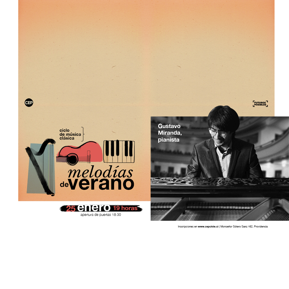Ciclo Melodías de verano: Gustavo Miranda, pianista
